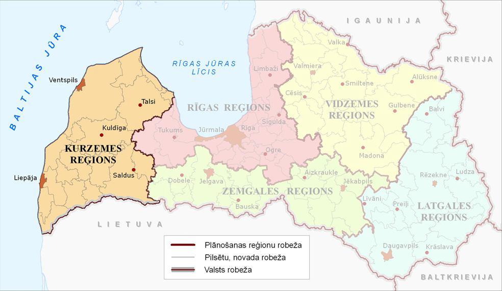 Par Kurzemi Kurzemes Planosanas Regions