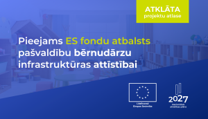 CFLA informatīvs attēls: Pašvaldībām pieejami 21,8 miljoni eiro no ES fondiem bērnudārzu infrastruktūras attīstībai